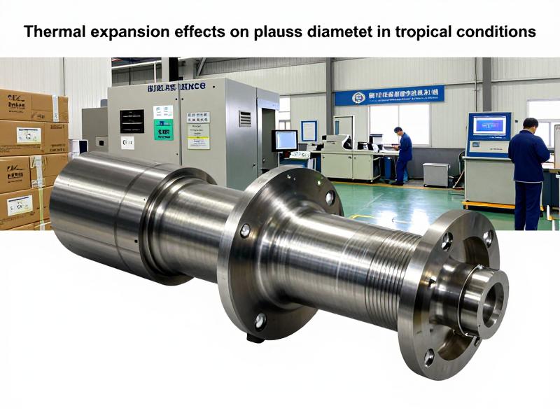 Thermal expansion effects on plunger diameter in tropical conditions