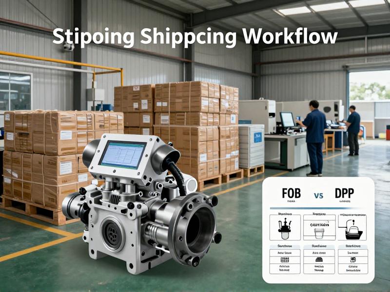 Global fuel pump shipping documentation workflow