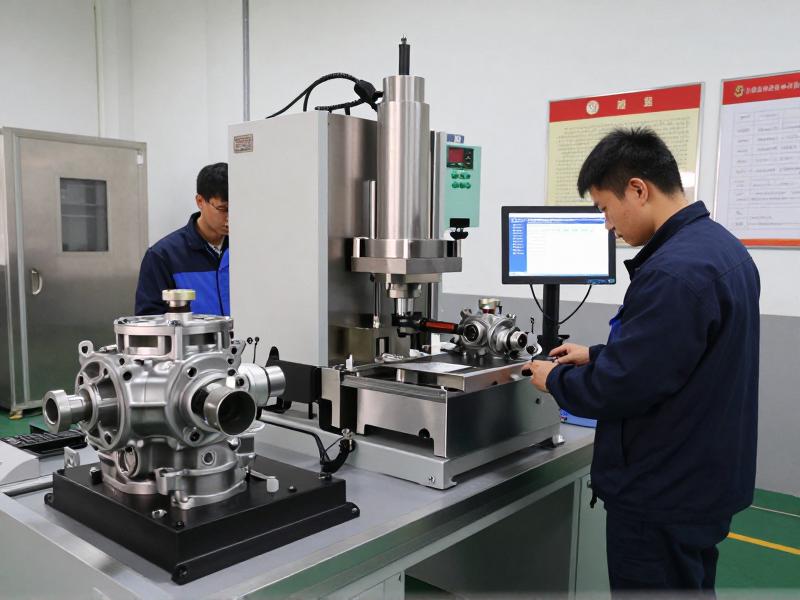 Fuel feed pump batch consistency testing process
