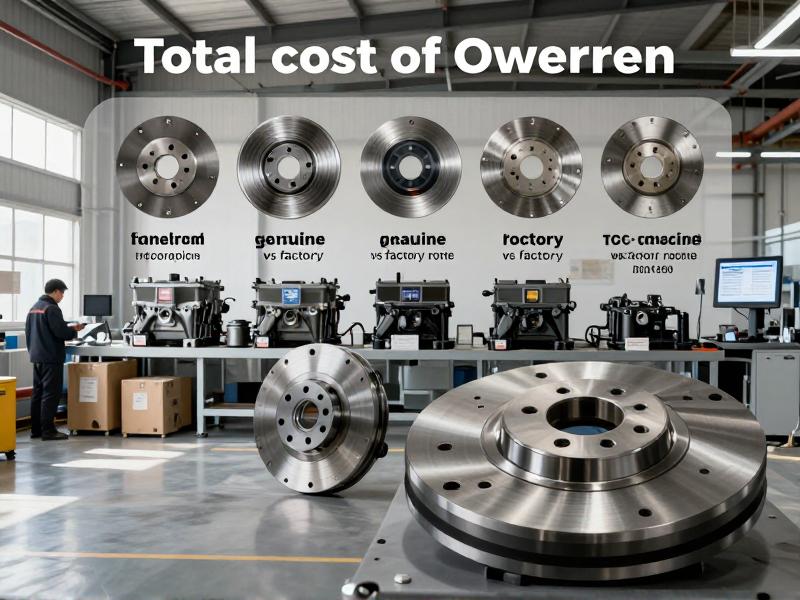 Total cost of ownership breakdown chart